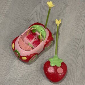 Vintage 2009 Hasbro Strawberry Shortcake Berry Cruiser RC Car w/ Remote Tested